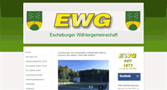 Desktop Screenshot of escheburger-waehlergemeinschaft.de